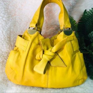 Kooba leather soft slouch purse